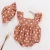 Import Summer Baby Clothing Flare Sleeves Polka Dot Romper and Matching Cap 2 Pieces Toddlers Jumpsuit with Hat Baby Summer Outfit from China