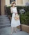 Import Summer party beachwear white lace lady casual dresses from China