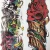 Import Super Big Full Arm Tattoo Temporary Type Fake Body large Tattoo Wholesale from China