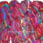 Super soft Recycled sari silk yarn