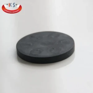 Super Strong Magnetic Waterproof Black Rubber Plating Neodymium Magnet