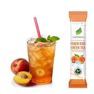 Sweet Fresh Delicious Fruit Healthy Organic  Peach Iced Green Tea Crystal