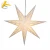 SY Gorgeous Hollow Custom Christmas Ornaments Led Paper Star Lantern For Wedding Decoration