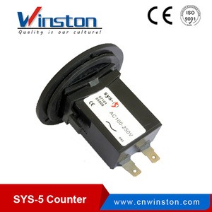 SYS-5 Electric small digital meter infrared people counter