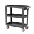 Import Tall 775mm Strong Cool Rolling Steel Black Metal Workshop Tool Trolley from China