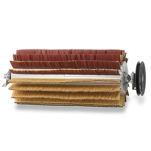 Tampico and Sander Paper Sanding Roller Brush for Wood Polishing