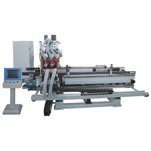 TC-60MS-CNC-A Automatic Full function Wooden-door Lock Hole and Hinge Boring Machine