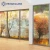 Import Tempered digital printing glass for curtain wall building decoration from China