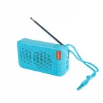 Tg184 Latest Mini Portable Speaker With Solar Panel Wireless Fm Speaker Horn Very New Speaker