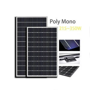 The last day special promotion black solar cell panel mono 300w 48v monocrystalline solar panel