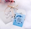 Thick Luxury Cardboard Custom Design Wedding thank you fashion logo clothing price tag