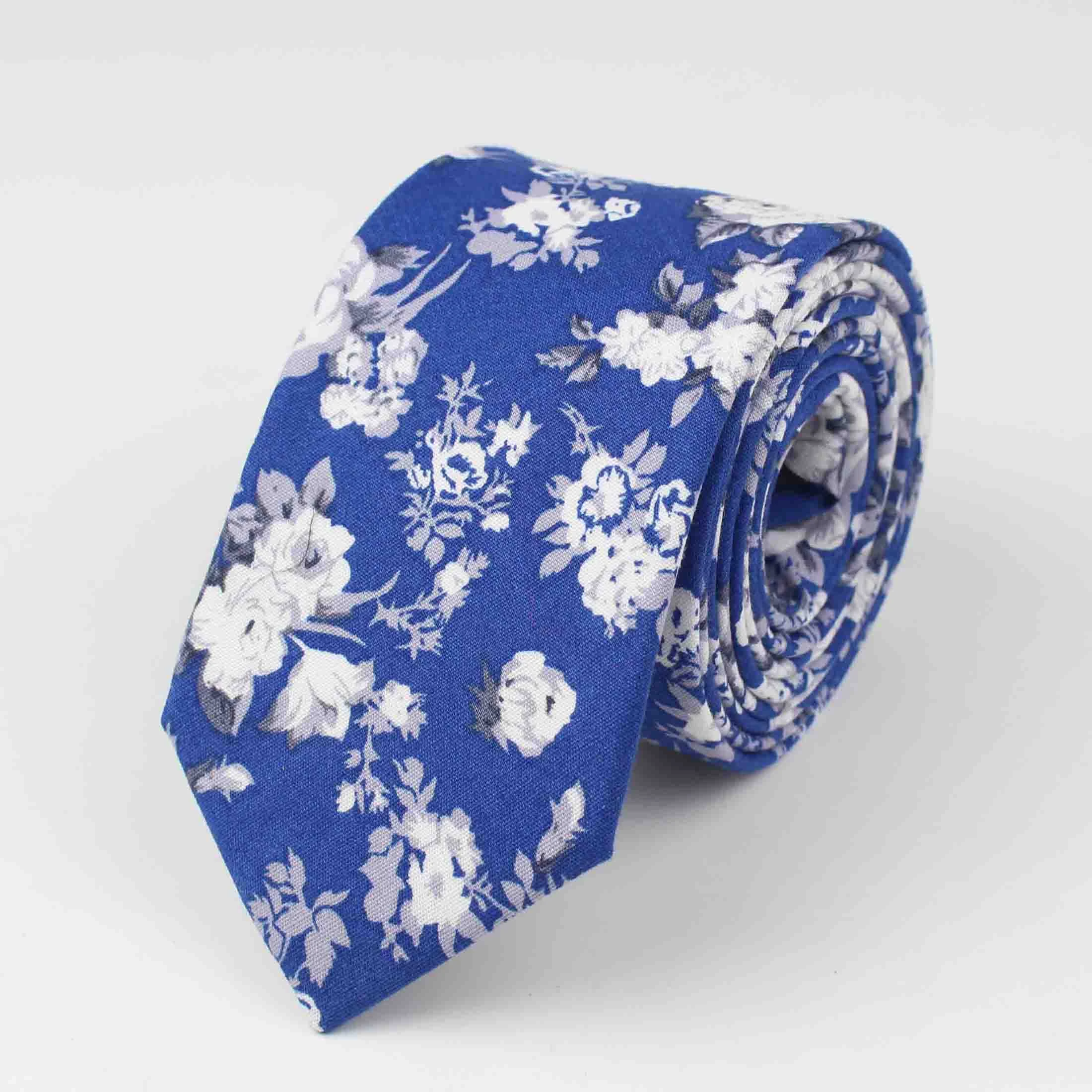 Tie Classic Men&#x27;s Plaid Necktie Casual Sweet Flower Paisley Suit Bowknots Ties Male Cotton Skinny Slim Ties Colourful Cravat