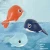 Import Tik Tok Little whale bath Toys Wind Up Diver Swimming Floating Turtle Swim and Crawl Wind Up Toys Pool Bath Toys for Kids from China