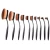 Import Tooth Brush 10PCS Cosmetic Brush Set Makeup Brushes from China