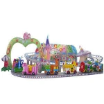 Top quality cheap trackless tourist train
