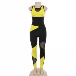 top ranking suppliers new design fashion women backless  sportswear comfortable  fitness jumpsuit one piece yoga wear