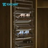 Topcent modern wardrobe accessories 360 degree revolving large storage capacity shoe rack