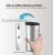 Import Touch Free Electric Hand Sanitizer Dispenser Stainless Steel Sensor Bathroom Liquid Soap Dispense Pump from China