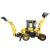 tow backhoe towable loader machine mini backhoe attachment for small tractor