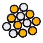 toy car parts 14mm small solid rubber wheels for toys