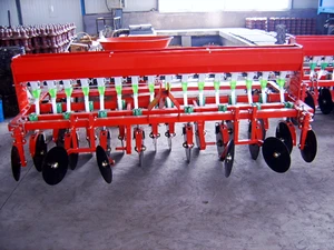 Tractor mounted agricultural disc 2BFX-9/12/14/1618-lin rows wheat seeder