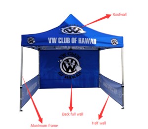 Trade Show Promotional Event Tent For Commercial