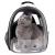 Transparent Space Capsule Cat Puppy Pet Cages Backpack Dog Carrier Travel Bag