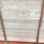 Travertine marble price blue color stone for flooring tiles