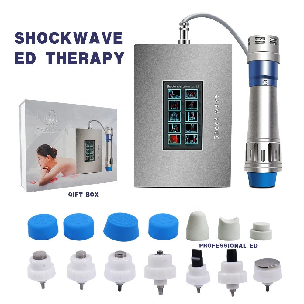 Professional focused shock wave physical therapy equipment portable