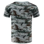 Trendy camouflage men t shirt wholesale design Army raglan camo long sleeve t shirts olive green blank military t-shirt