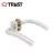 Import TRUST TH007-SS-OV Hollow Rosette Door Handle China Hardware Supply Product Modern Front Door Handles from China