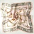 Import TS-0002 Wholesale Women&#x27;s Square Silk Scarves Wholesale Multi Color Cheap Fashion Digital Printing Silk Scarf  For Women from China