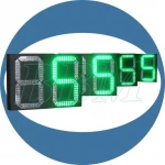Two digits red color led countdown timer