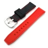 Two Tones Tropic Sports Rubber Watch Band 20mm 22mm 24mm Silicone Strap