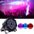 Import U`King 72W RGB DJ Disco Lighting with 7 Modes Uplights LED Par Light Stage Lights from China