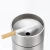 Import Unbreakable Stainless Steel Tabletop Ashtray with Lid Windproof Cigarette Ashtray from China