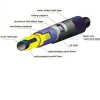 underground directly buried steam steel rockwool material insulation pipe for centralizing district heating supply