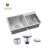 Import Undermount Kitchen Sink Stainless Corner Laundry Sink Stainless Steel single bowl double drainer kitchen sink from China