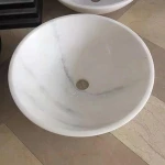 unique Crystal Wood Grain nature stone petrified wood bathroom sink