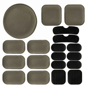 Universal Airsoft Helmet Pads 19pcs/Set Tactical Replacement EVA Foam Motorcycle Padding Kits Bicycle Bike Cycling Accessories