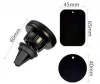 Universal car air vent 360 degrees magnetic mobile phone holder for iphone samsung phone support stand