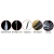 Import Universal Car Tire Tread 3D Letter Sticker Motorcycle Car Wheel Sticker A-Z English Letter Styling DIY Decoration Car Sticker from China