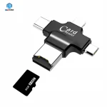 USB 3.0 Usb Card Reader Phone Table PC 4 In 1 TF Card Reader OTG For iPhone type c