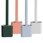 Wall mounted toilet brush new amazon hot sale bathroom toliet brush factory high quality plastic toilet brush
