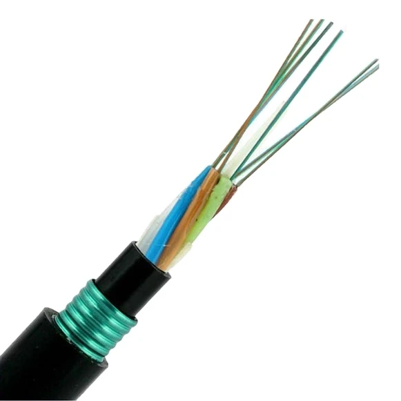 Wanbao Outdoor single mode aerial 24 core fiber optic cable price for communication