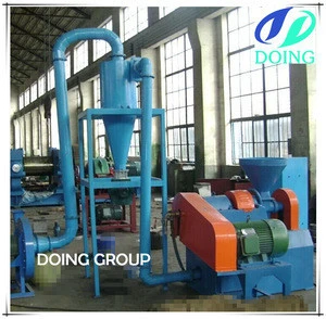 Waste Tyre Recycling to Reclaimed Rubber Powder Making Machine