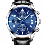 Watch Custom Logo Waterproof Stainless Steel Boy Fashion Hand Quartz From China Factory
