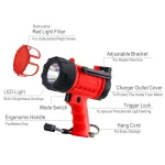 Waterproof underwater marine search 30W xhp 70 Rechargeable LED torch light, diving flashlight