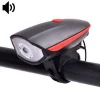 Waterproof Warning Headlight Led Electronic Bicycle Light Horn