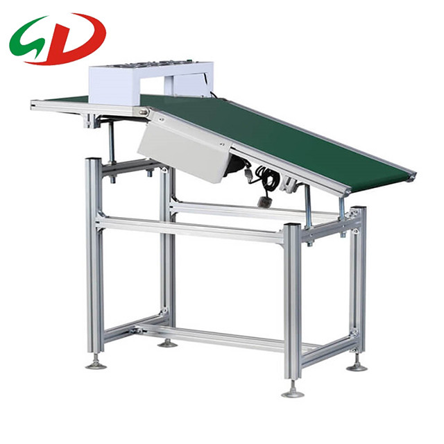 Buy Wave Solder Infeed/outfeed Pcb Conveyor Belt Assmbly Line With ...